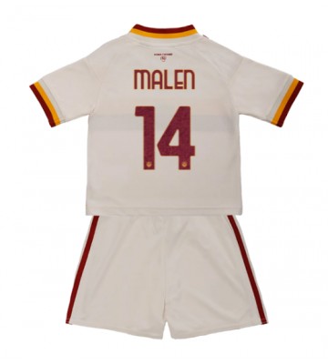 AS Roma Donyell Malen #14 Replika Bortatröja Barn 2026-27 Kortärmad (+ Korta byxor)
